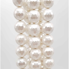 Conchiglie tonde bianche 10 mm grado aaaa pacco 10 pezzi Conchiglie tonde bianche 10 mm grado aaaa pacco 10 pezzi