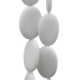 Agata bianca ovale 35x25 mm 1 pz