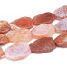 Agata di fuoco piastra 30x22.3 mm 1 pz