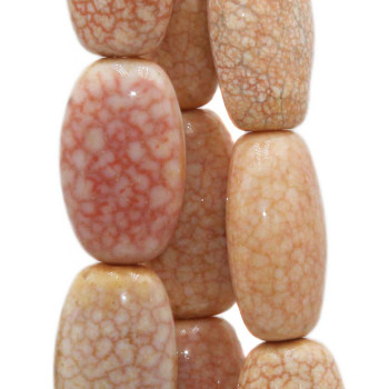 Agata di fuoco rossa colonna 30x16 mm circa 1 pz