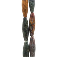 Agata indiana colonna liscia 42x13 mm 1 pz Agata indiana colonna liscia 42x13 mm 1 pz