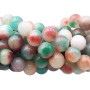 Agata indiana tonda liscia 12 mm pacco 10 pz