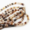 Agata madagascar colonna 10x8 mm liscia pacco 10 pezzi