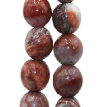 Agata crazy barilotto 16x15.5 mm 2 pz