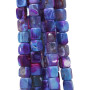 Agata striata colonna 14x9 mm circa 10 pz