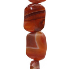 Corniola Rossa piastra irregolare 30x20 mm 1 pz