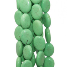 Agata verde fluo ovale 20x15 mm 10 pz Agata verde fluo ovale 20x15 mm 10 pz