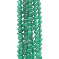 Agata verde tonda sfac.4 mm filo 40 cm