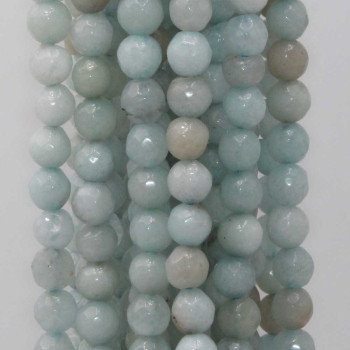 Amazzonite 6 mm sfac. filo 40 cm