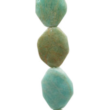 Amazzonite piastra smussata 40x30 mm 1 pz Amazzonite piastra smussata 40x30 mm 1 pz