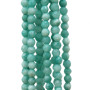 Amazzonite tonda sfacc. 3.5 mm filo 40 cm