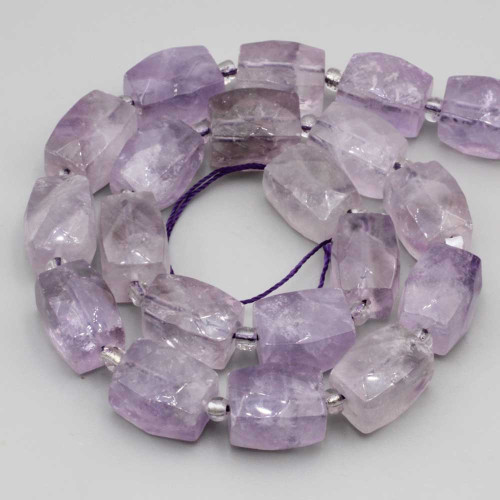 Giada rubino colonna 16x11 mm sfac. conf. 1 pz