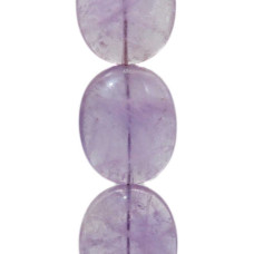 Ametista lavanda ovale 30x25 mm liscia 1 pz