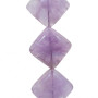 Ametista lavanda rombo 28 mm 1 pz