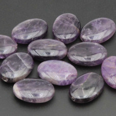 Ametista ovale liscia 24.5x17.8 mm conf.1 pz