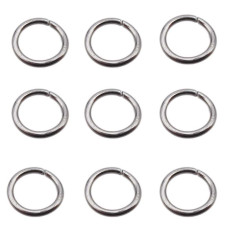 Anellini in acciaio aperti 4x0.6 mm pacco 200 pz