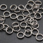 Anellini brisè acciaio 5 mm 50 pz