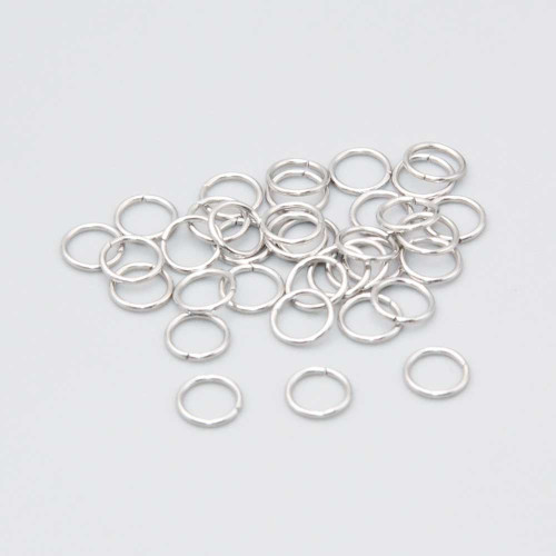 Anellini acciaio taglio speciale 6x0.5 mm conf. 100 pz