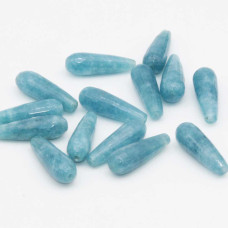 Angelite gocce sfacc. 20x6.5 mm conf. 2 pz