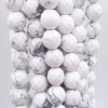 Aulite tonda sfaccettata 8 mm pacco da 10 pezzi