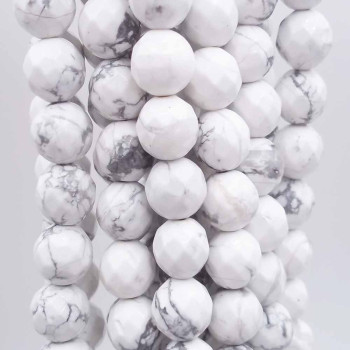 Aulite tonda sfaccettata 6 mm filo 40 cm