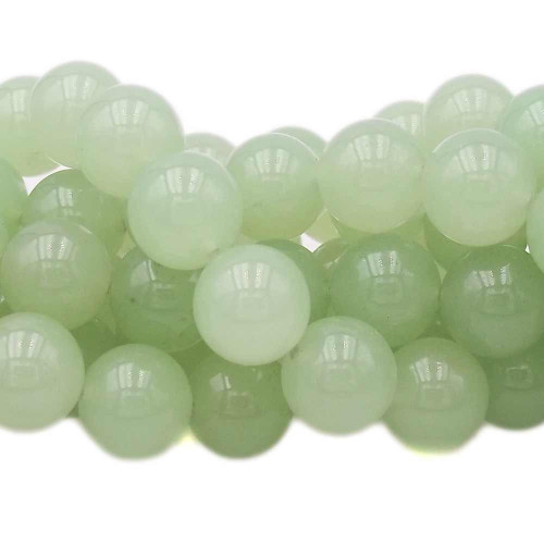 Avventurina tonda liscia 14 mm pacco 10 pz