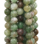 Avventurina verde colorata tonda liscia 10 mm filo 40 cm