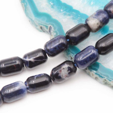 Sodalite barilotto liscio 9x6 mm conf. 10 pz Sodalite barilotto liscio 9x6 mm conf. 10 pz
