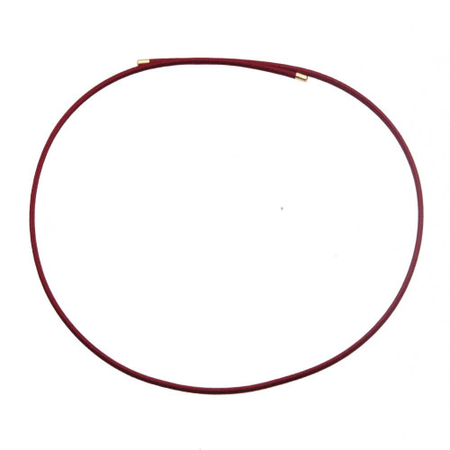 Base per collana a calamita bordeaoux 50 cm 1 pz