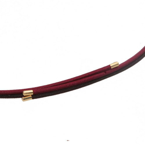 Base per collana a calamita bordeaoux 50 cm 1 pz