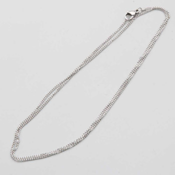 Base collana acciaio 60 cm conf. 1 pz