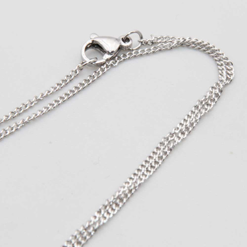 Base collana acciaio 60 cm conf. 1 pz