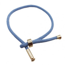 Base Bracciale in Nylon alta qualità regolabile azzurro pacco 1 pezzo Base Bracciale in Nylon alta qualità regolabile azzurro pacco 1 pezzo