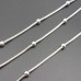 Rotolo 10 mt Catene acciaio serpentina palline 3.3 mm