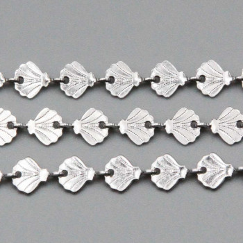 Catene in acciaio conchiglia 5.8 mm conf. 50 cm