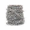 Rotolo 10 metri Catena in acciaio ovale striata 14x9.5