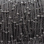Catena pallina maglia schiacciata 1.4 mm 1 mt