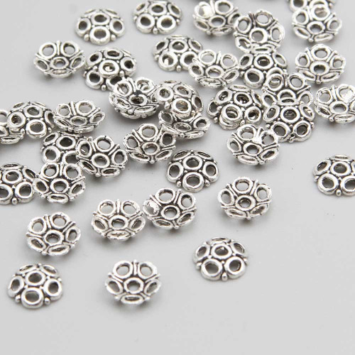 Coppette fiore 8 mm pacco da 50 pz
