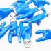 Charms smaltato mano cornetto porta fortuna 15 mm pacco 1 pezzo