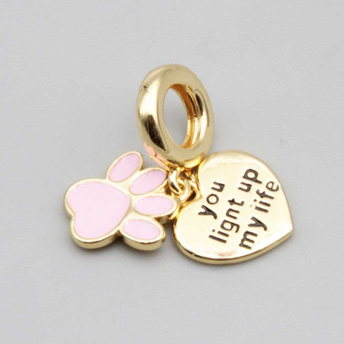 Charms a grappolo oro my life 26 mm conf. 1 pz