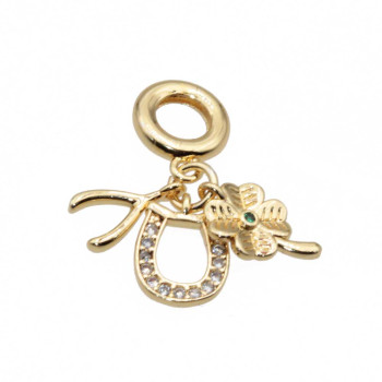 Charms a grappolo oro aereo, macchina fotografica, cuore 26 mm conf. 1 pz