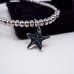 10 pz Charms stella marina acciaio 14.7 mm