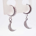 Charms Luna con strass 14 mm pacco 1 pz