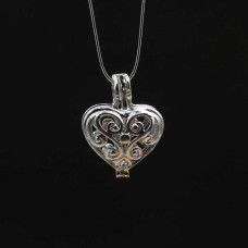 Chiama angeli cuore spirali 60 mm 1 pz