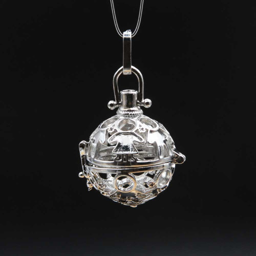 Chiama angeli tondo bimbi 24x30 mm 1 pz