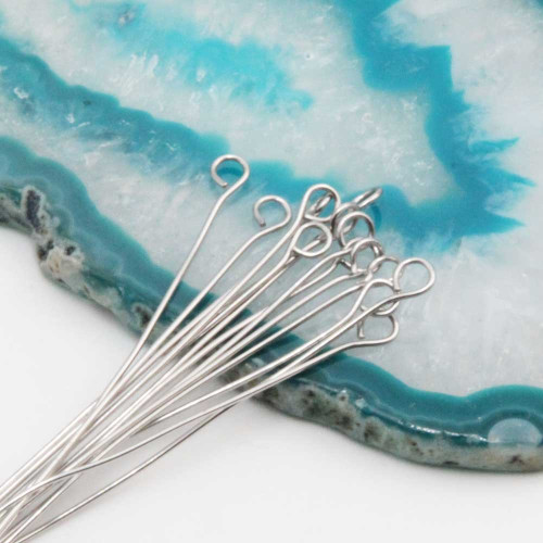 Chiodini a occhiello in acciaio inox 50x06 mm pacco 100 pz