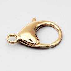 Moschettone acciaio 32 mm oro conf. 1 pz Moschettone acciaio 32 mm oro conf. 1 pz