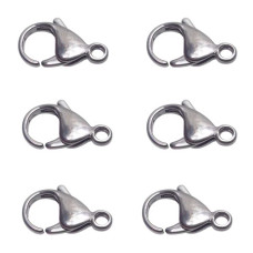 Moschettoni in acciaio da 12 mm pacco da 20 pezzi