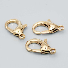 Moschettoni acciaio oro 19 mm conf. 2 pz