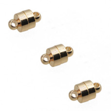 Chiusura magnetica placcata oro 14 kt 10x6 mm 1 pz Chiusura magnetica placcata oro 14 kt 10x6 mm 1 pz